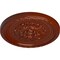 Ekena Millwork Palmetto Ceiling Medallion, Hand-Painted Firebrick, 11 1/2"OD x 1"P CM11PAFIF - alternate 3